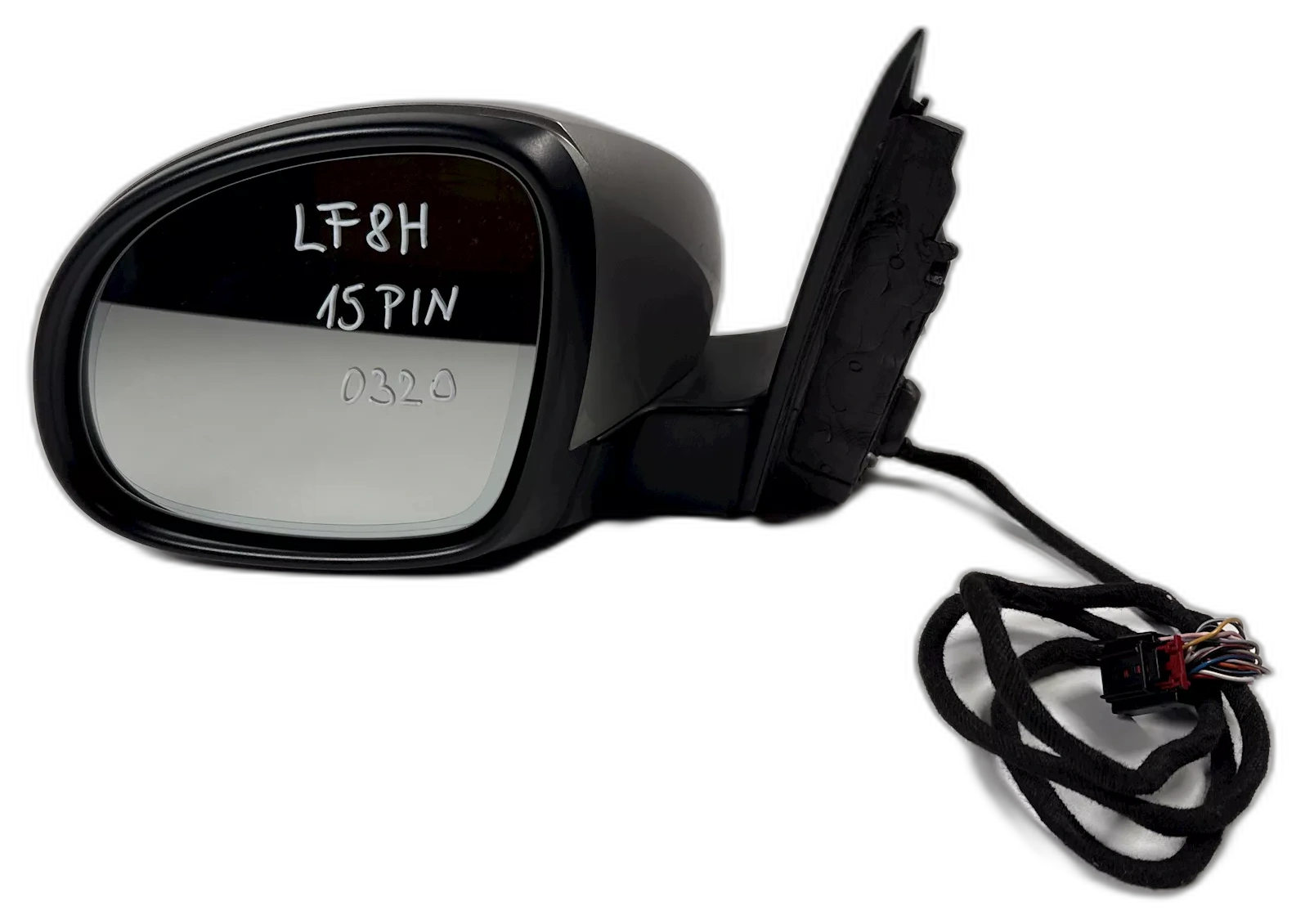 Zpětné zrcátko levé, 15-PIN, Škoda Yeti, LF8H - 4K4K - 9202