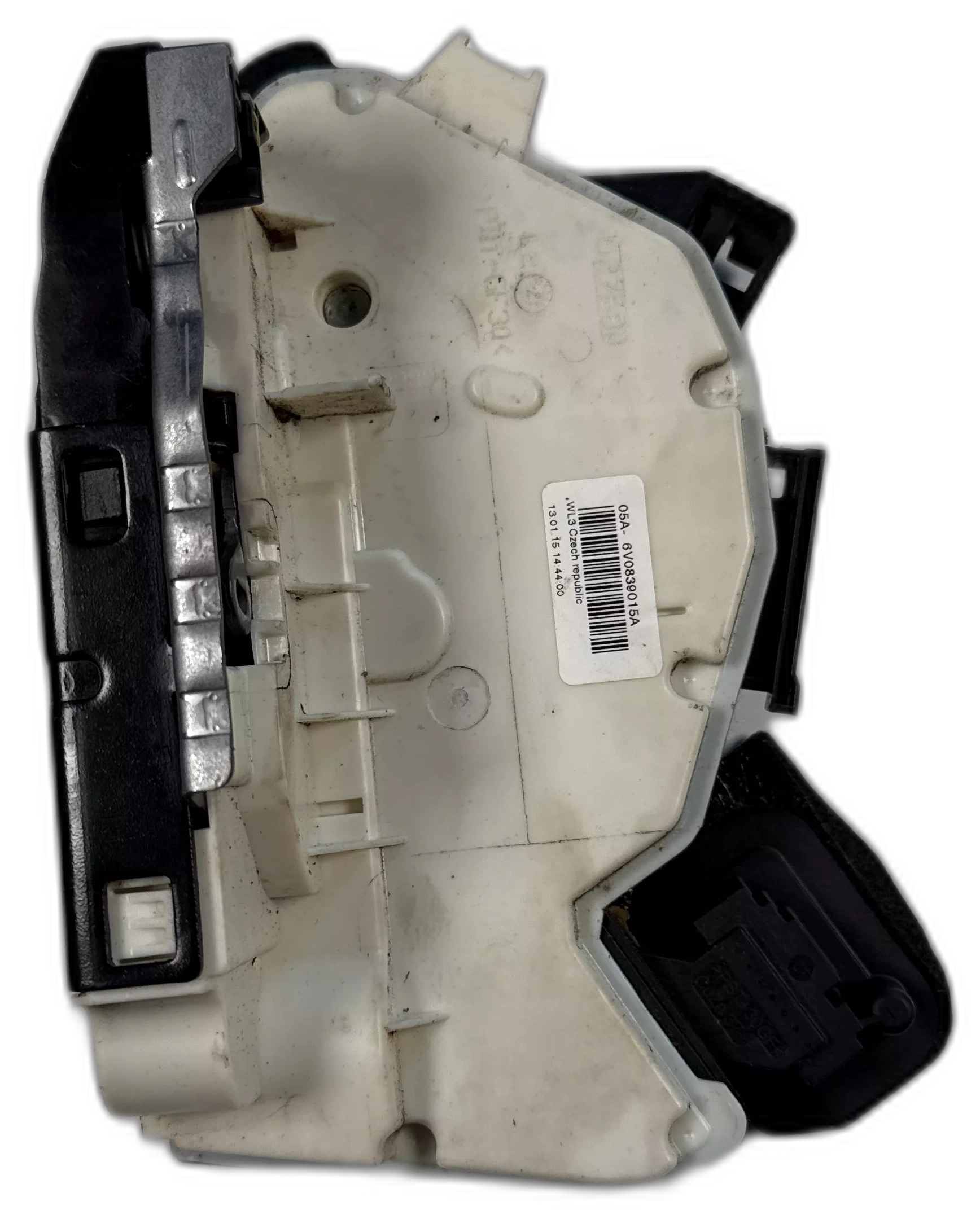 Zámek dveří levý zadní, 6V0 839 015 A