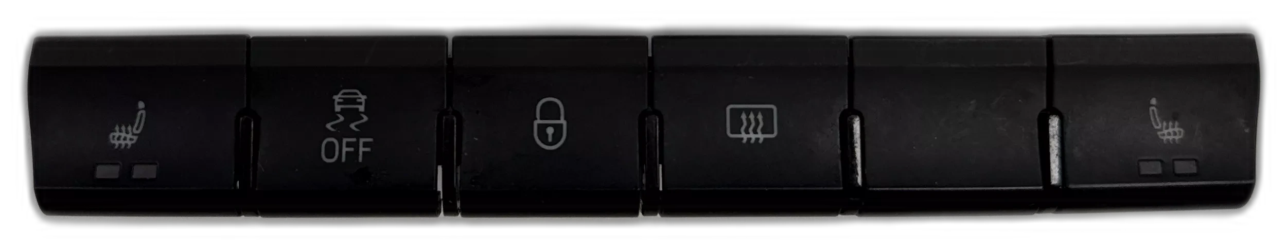 Panel tlačítek, 5JA 927 132 AH, Škoda Rapid
