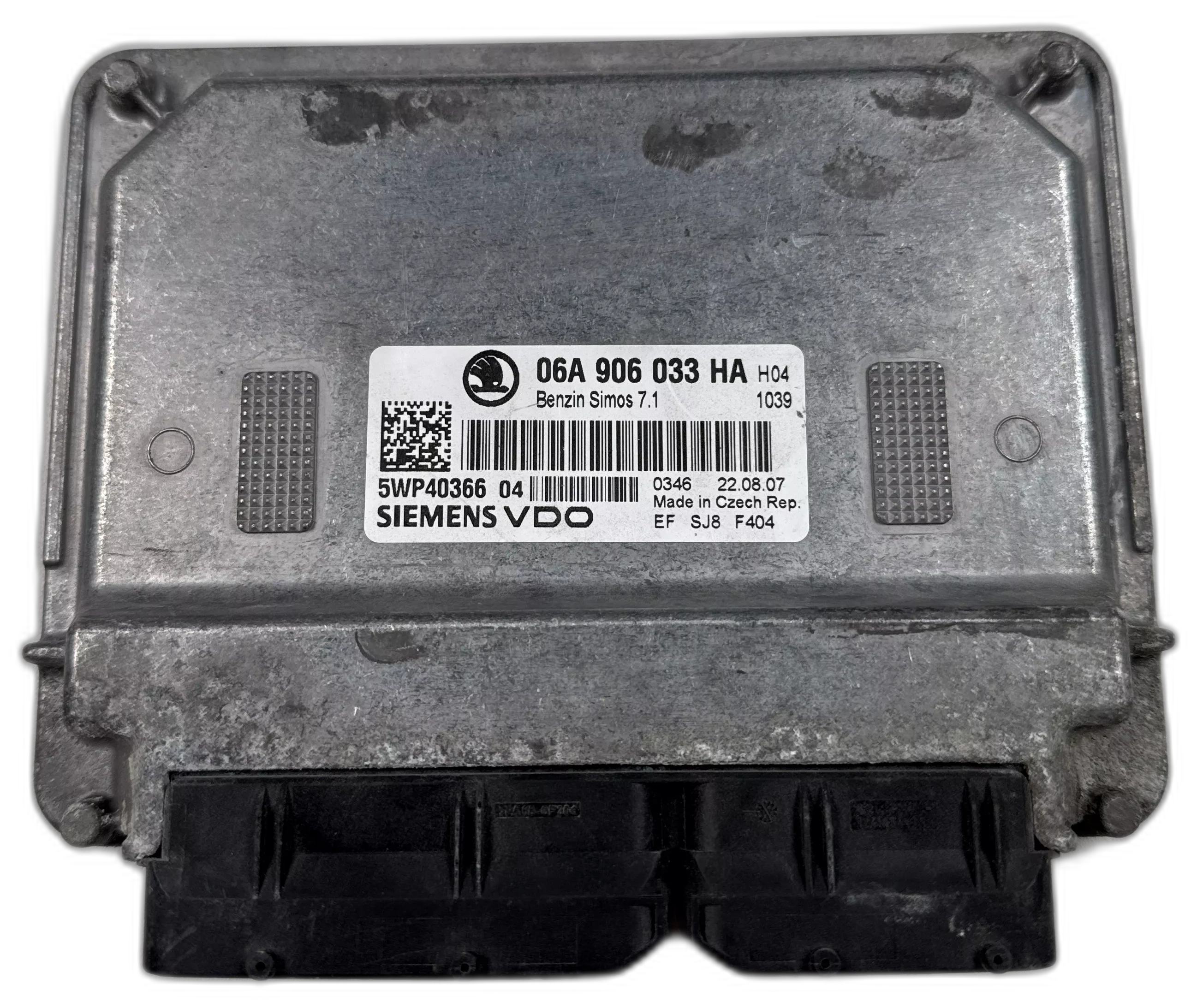 Řídící jednotka motoru, 06A 906 033 HA, 1.6 MPI BSE