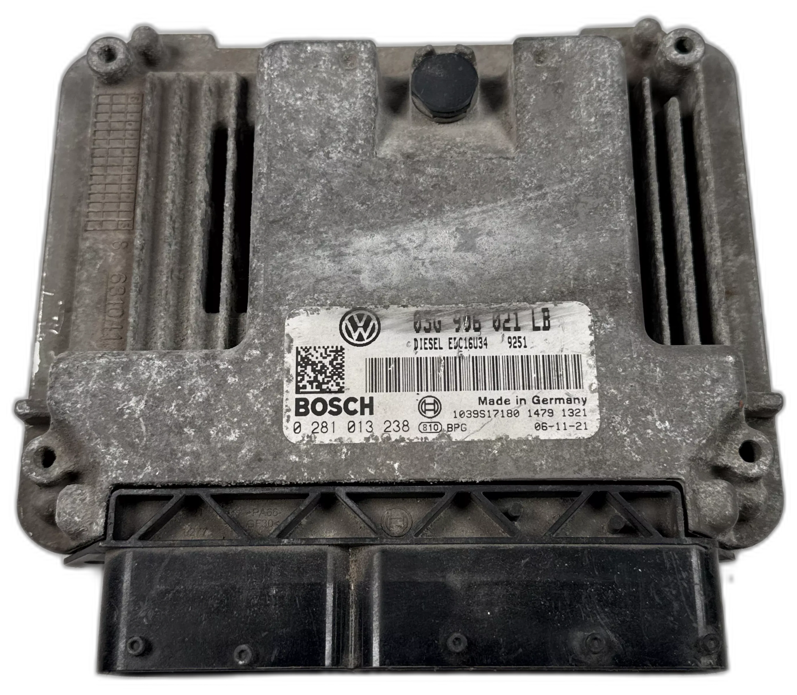 Řídící jednotka motoru, 03G 906 021 LB, 1.9 TDI BXE