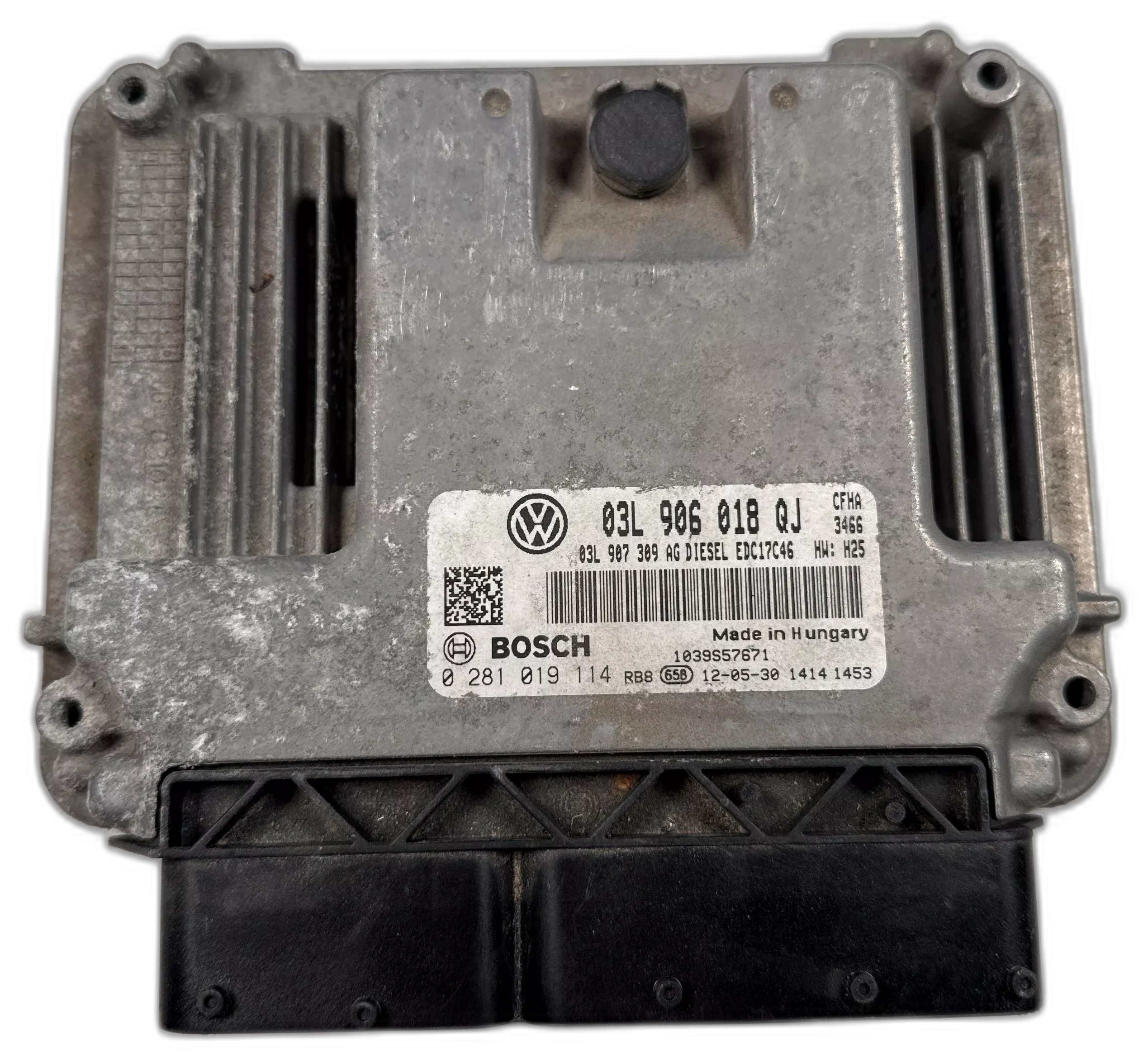 Řídící jednotka motoru, 03L 906 018 QJ, 2.0 TDI CFH