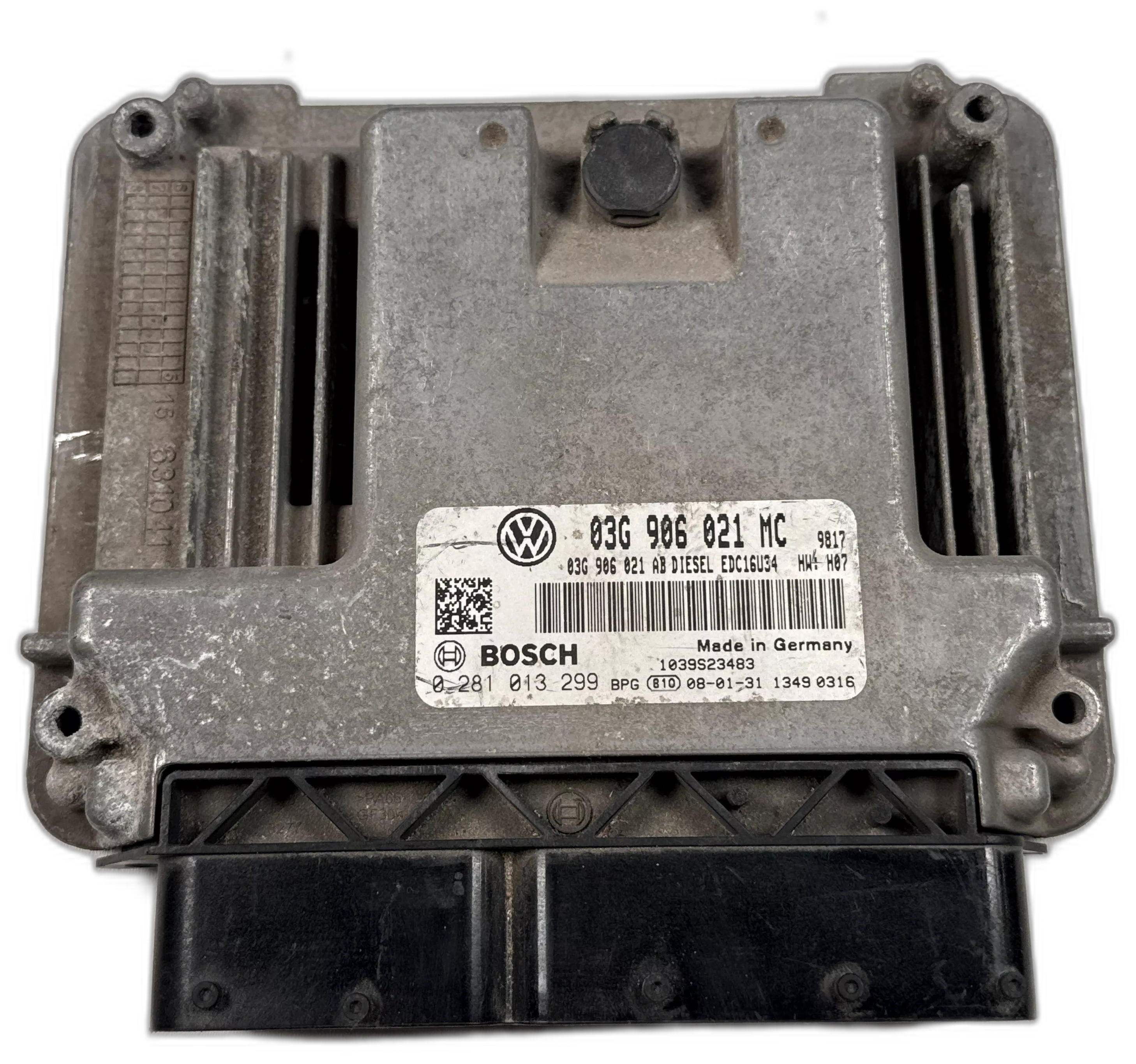 Řídící jednotka motoru, 03G 906 021 MC, 2.0 TDI BMM