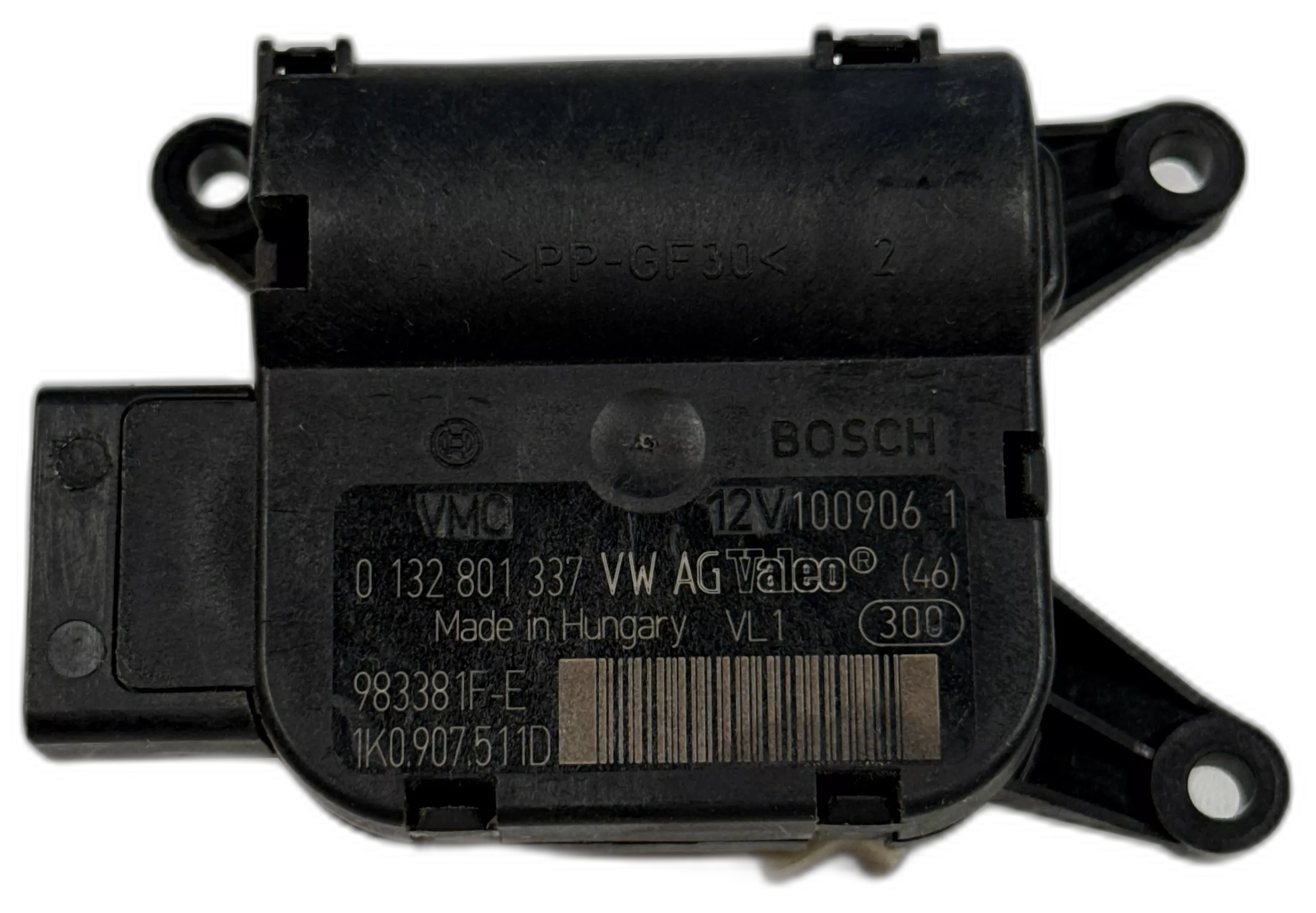 Servomotor ovládání topení, 1K0 907 511 D