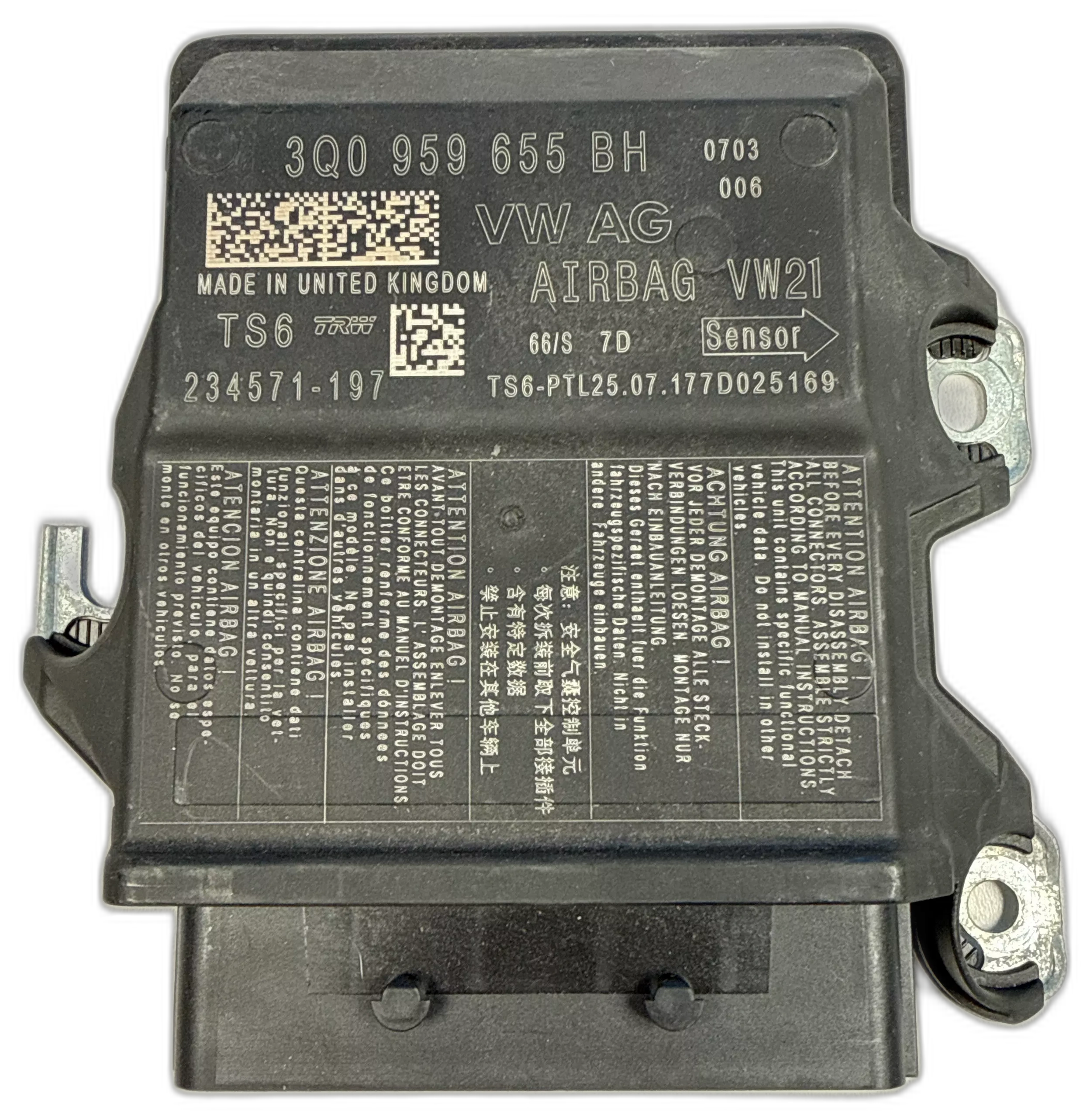 Řídící jednotka airbagu, 3Q0 959 655 BH