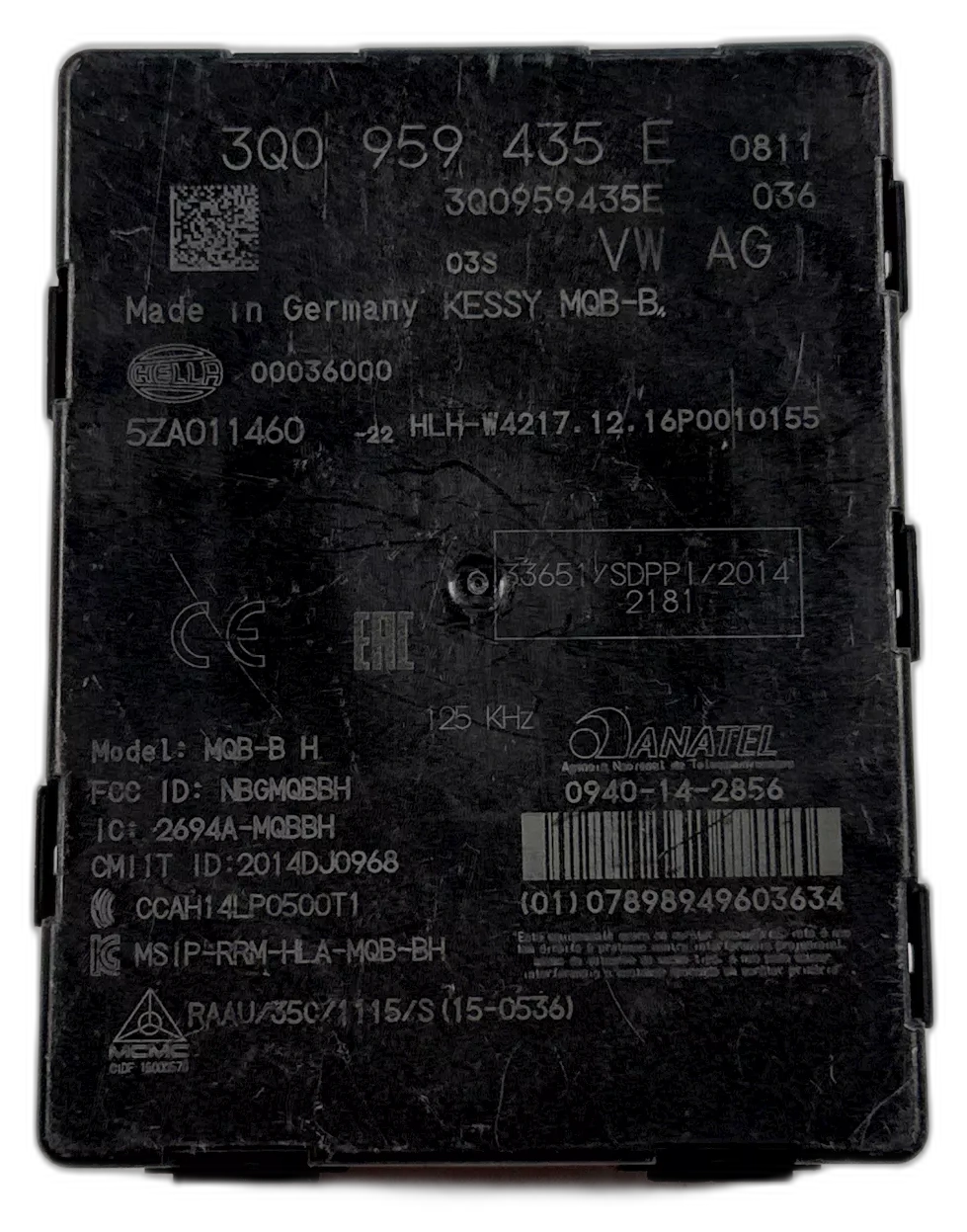 Řídící jednotka KESSY, 3Q0 959 435 E