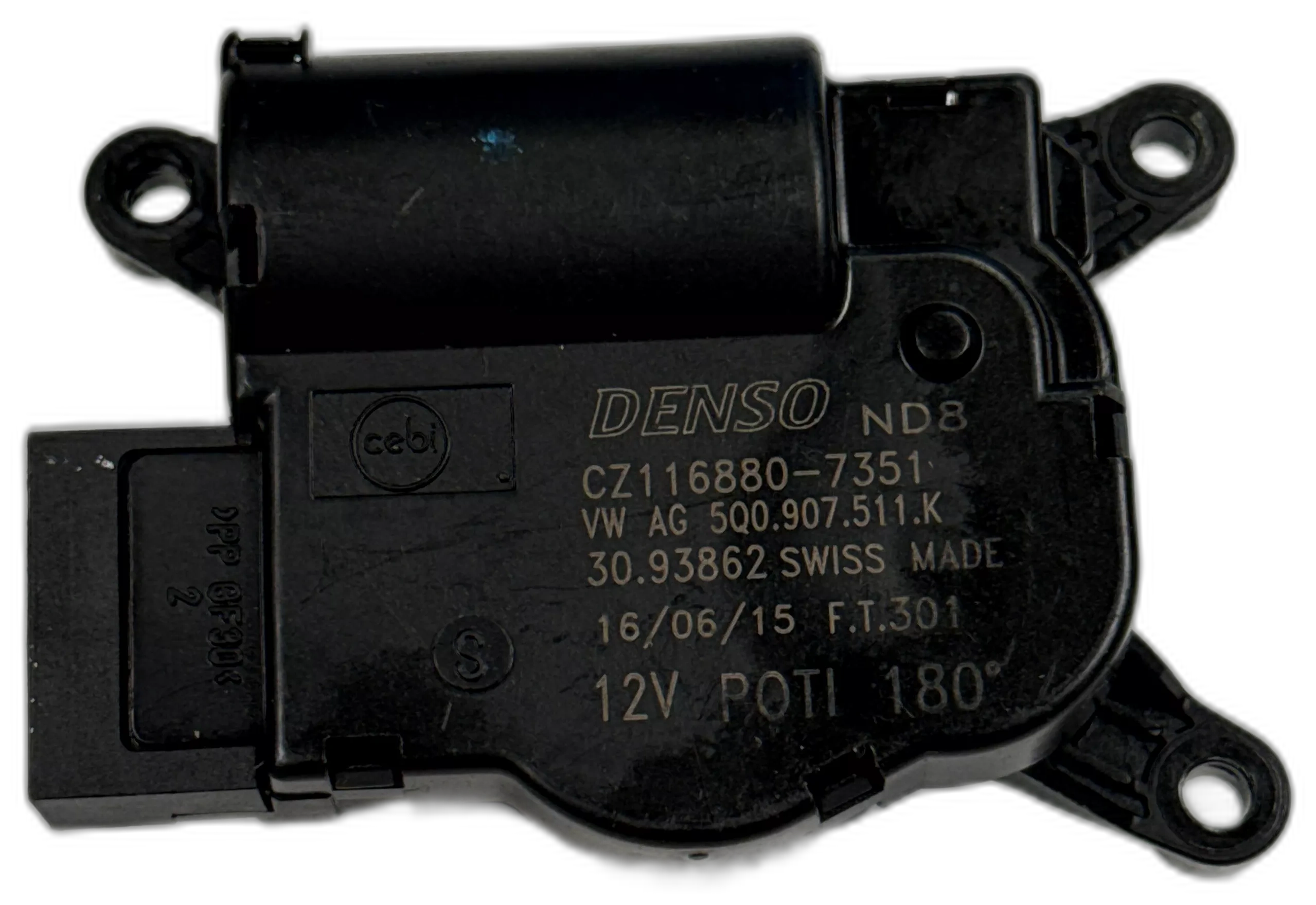 Servomotor ovládání topení, 5Q0 907 511 K