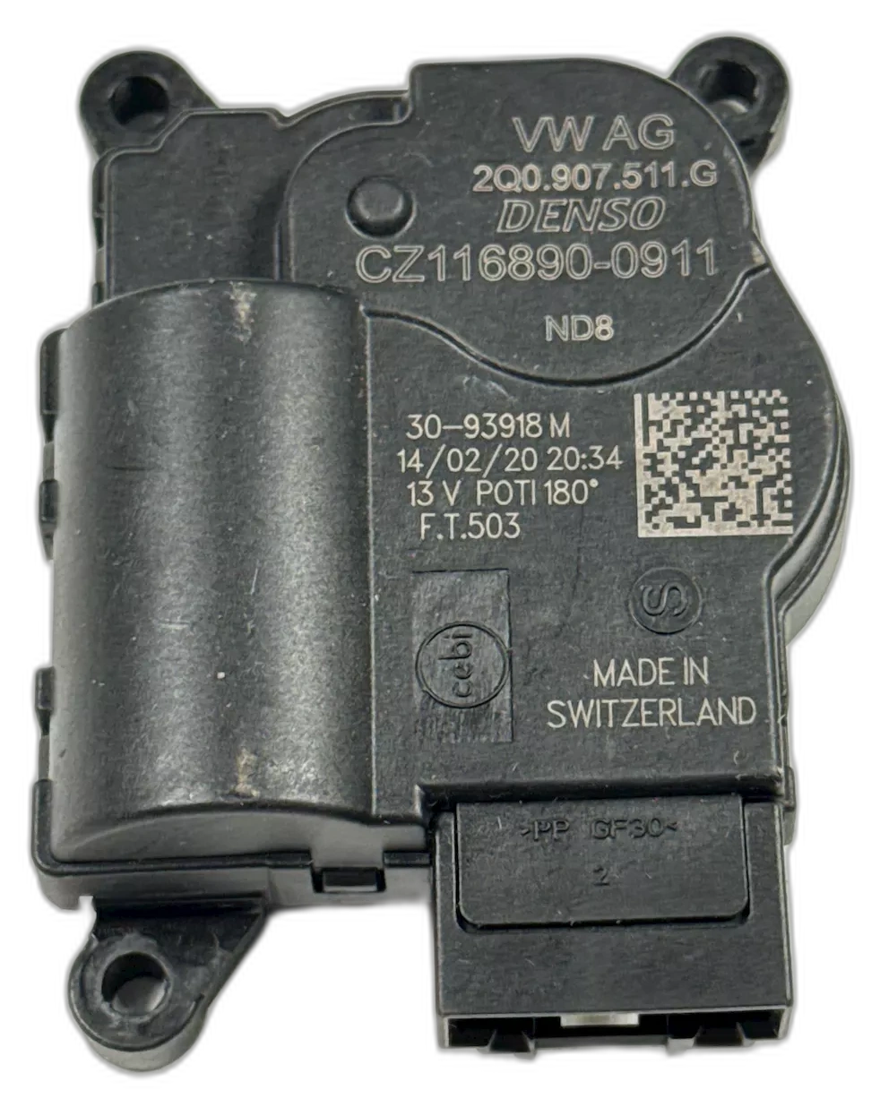 Servomotor ovládání topení, 5Q0 907 511 G