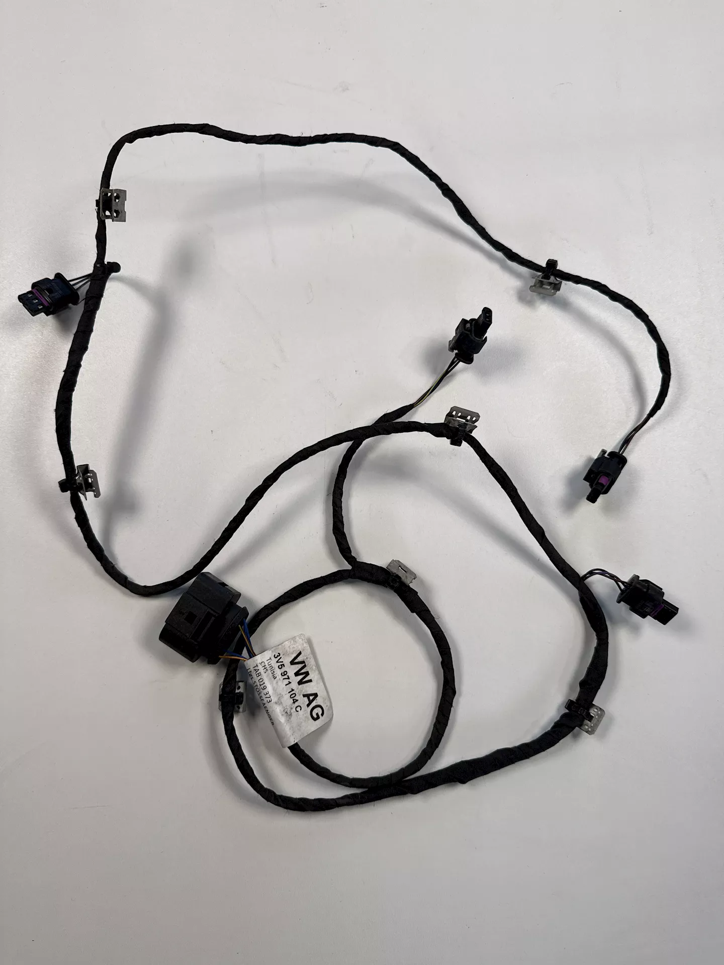 Svazek elektrické instalace parkovacích senzorů, 3V5 971 104 C