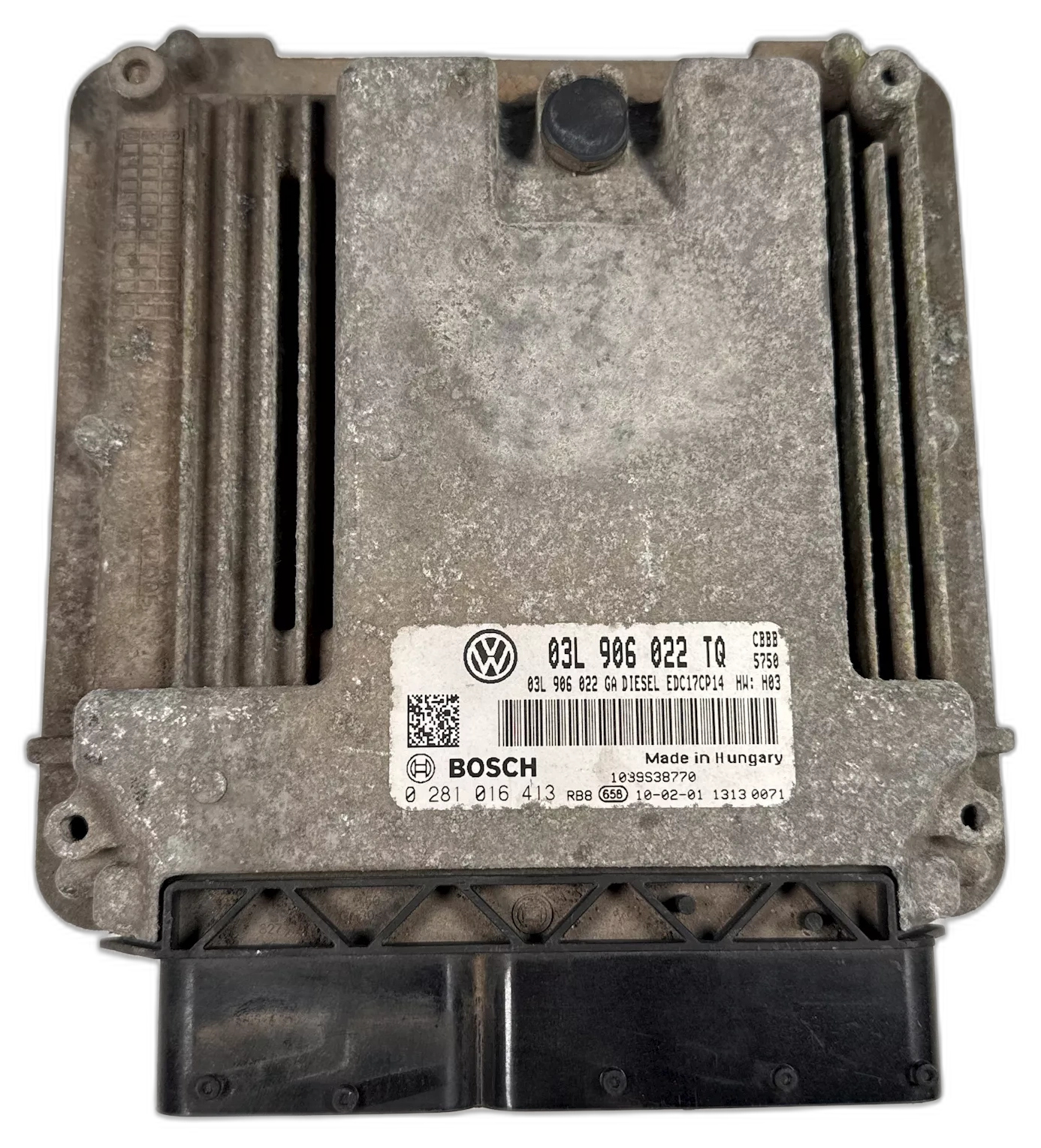 Řídící jednotka motoru, 03L 906 022 TQ, 2.0 TDI CBBB