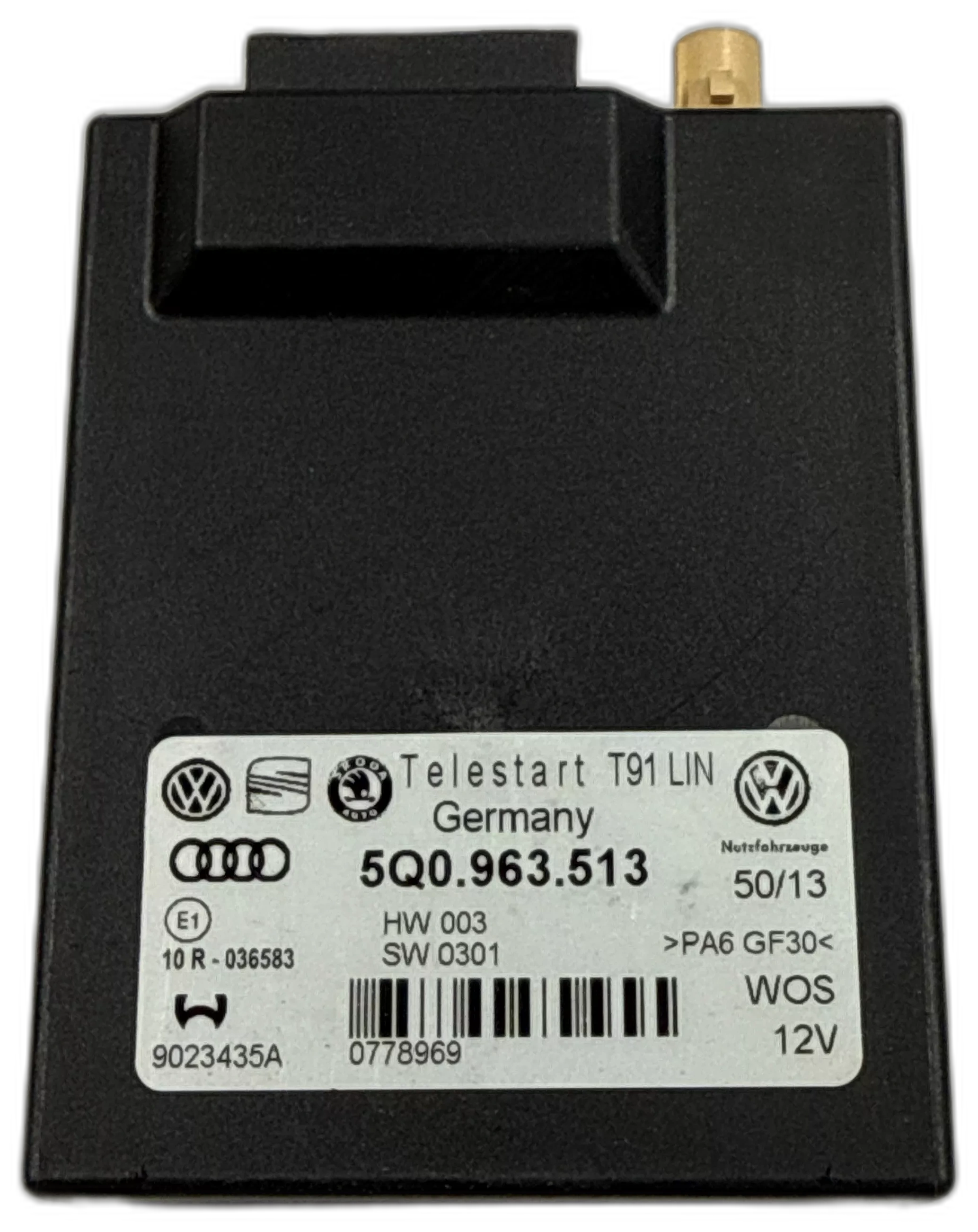 Řídící jednotka nezávislého topení WEBASTO, 5Q0 963 513