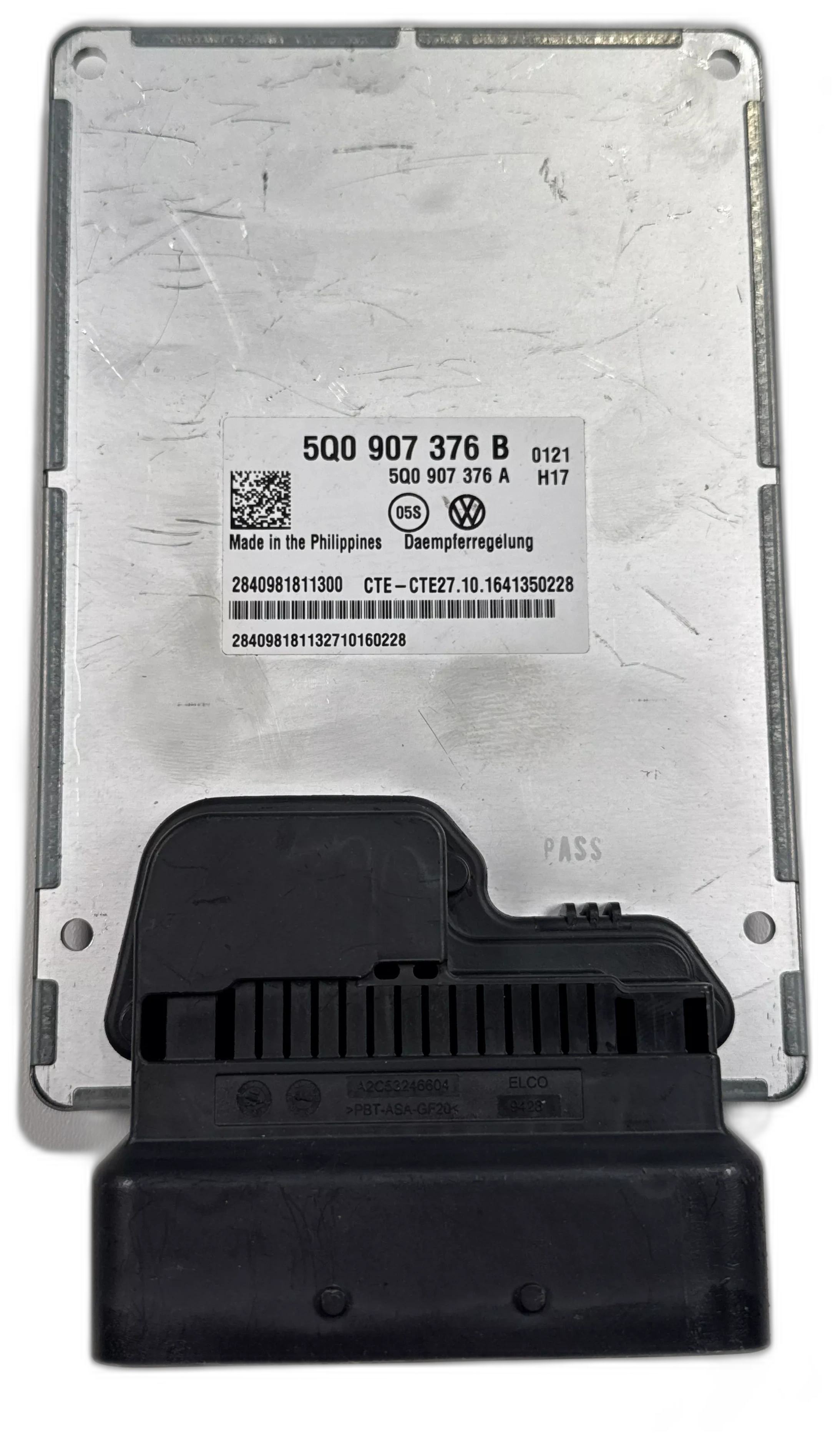 Řídící jednotka pro adaptivní podvozek, 5Q0 907 376 B