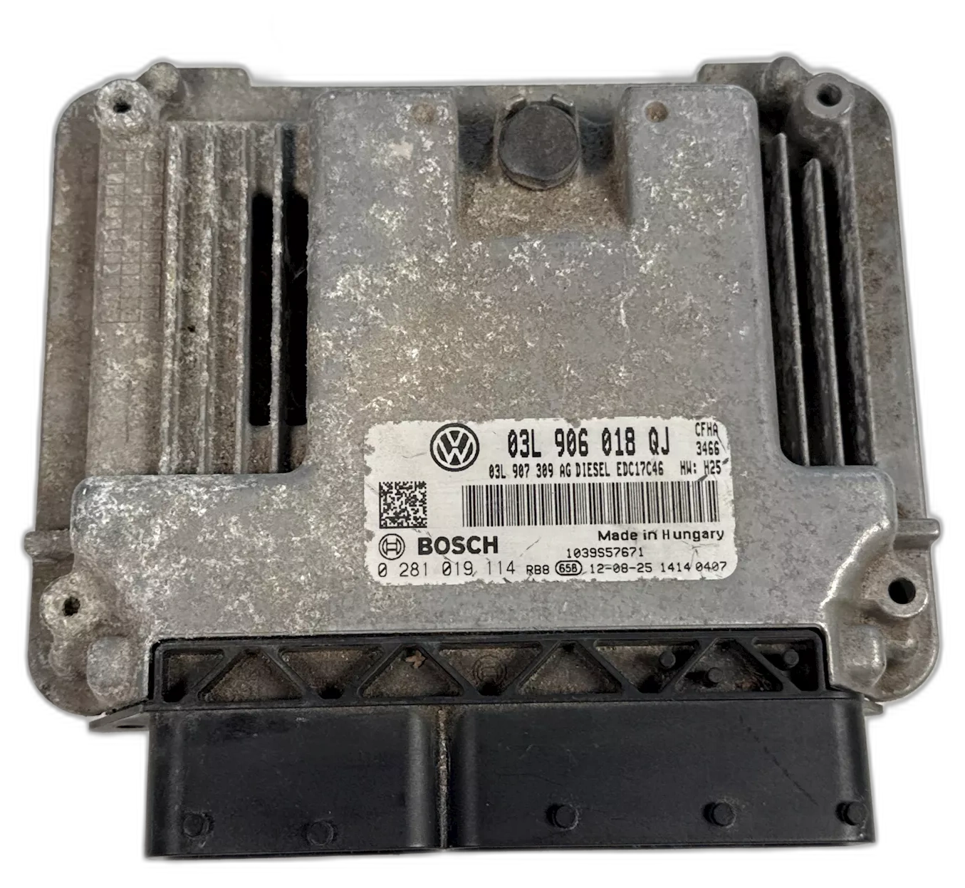 Řídící jednotka motoru, 03L 906 018 QJ, 2.0 TDI CFHA