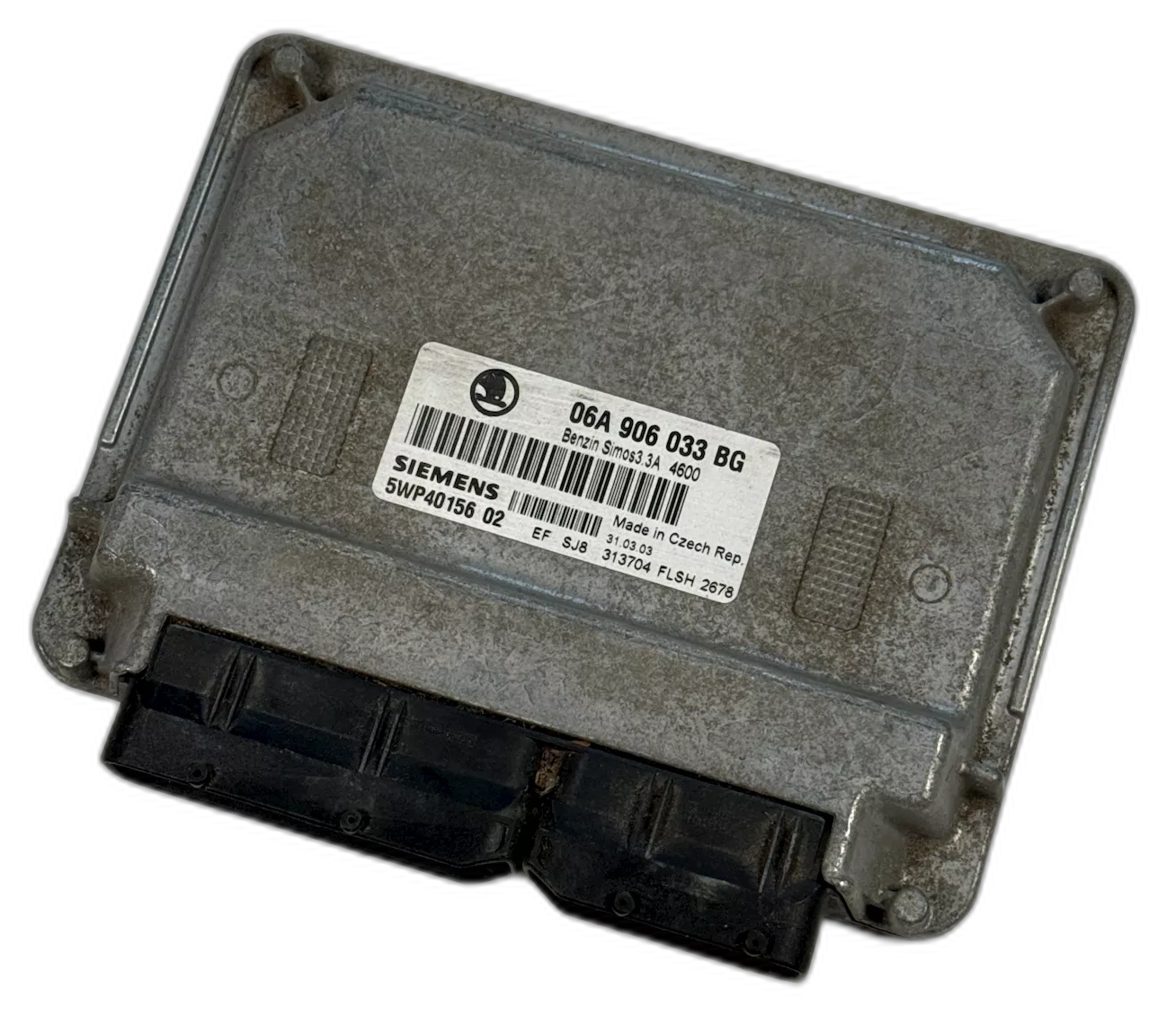 Řídící jednotka motoru, 06A 906 033 BG, 1.6 MPI BFQ