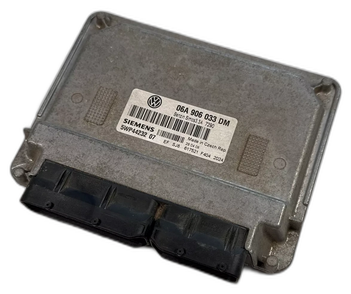 Řídící jednotka motoru, 06A 906 033 DM, 1.6 MPI BFQ