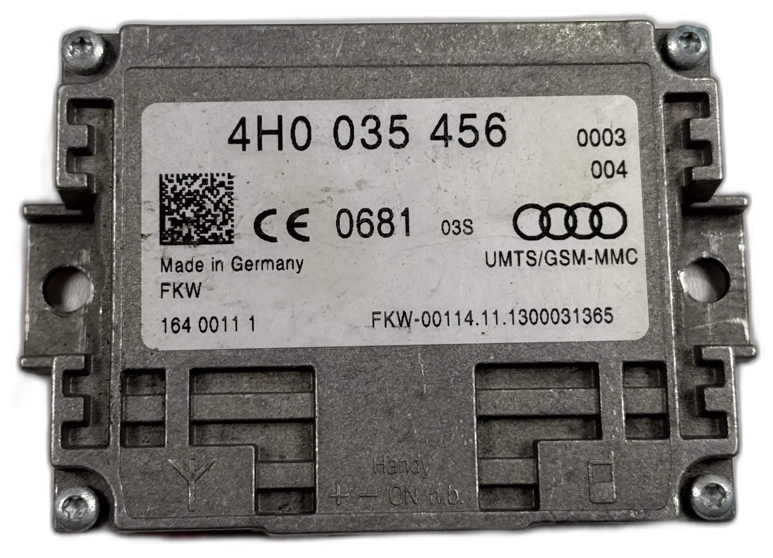 Dvoucestný zesilovač mobilního signálu, 4H0 035 456
