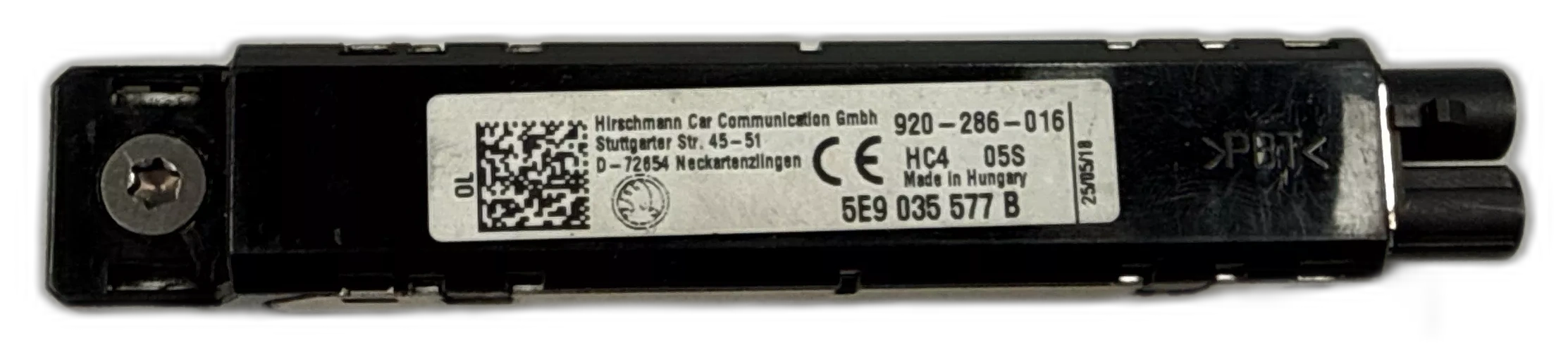 Anténní zesilovač, 5E9 035 577 A, Škoda Octavia III
