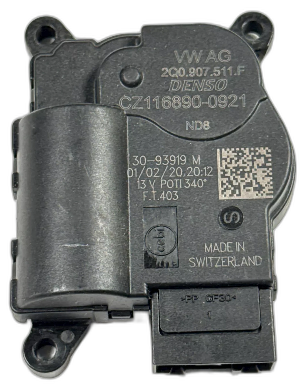 Servomotor ovládání topení, 5Q0 907 511 F