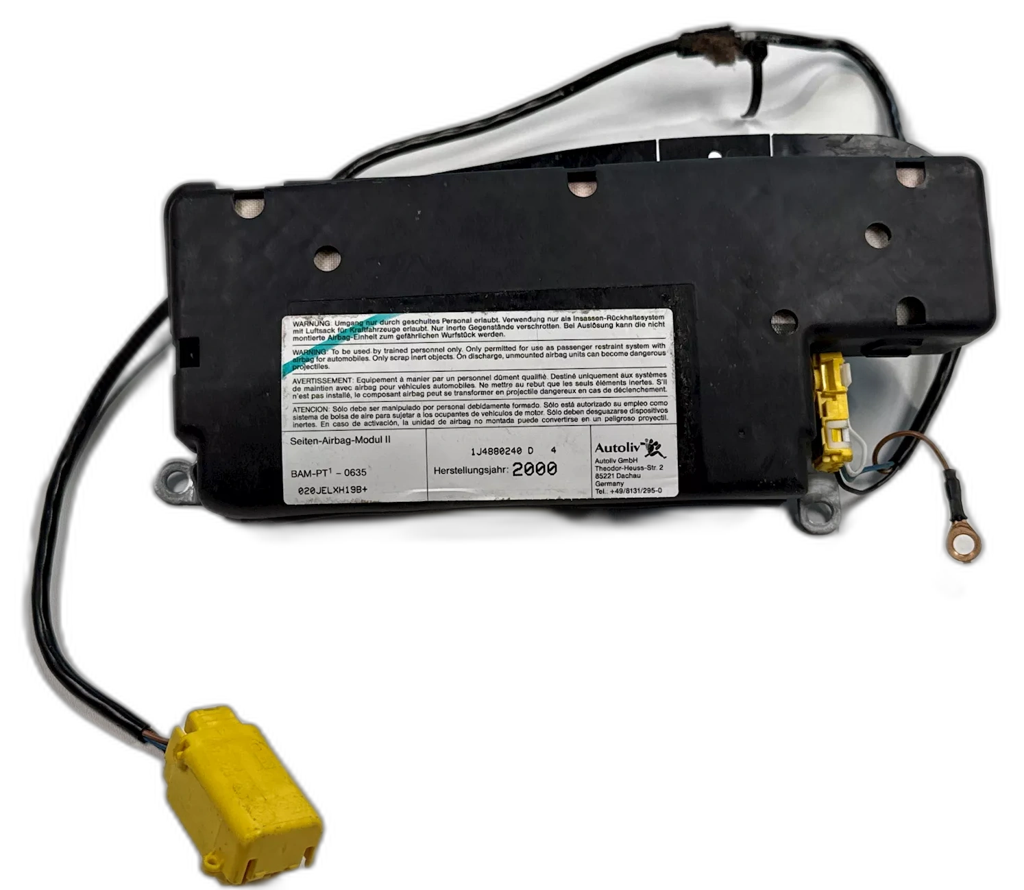Airbag sedadla pravý, 1J4 880 240 D