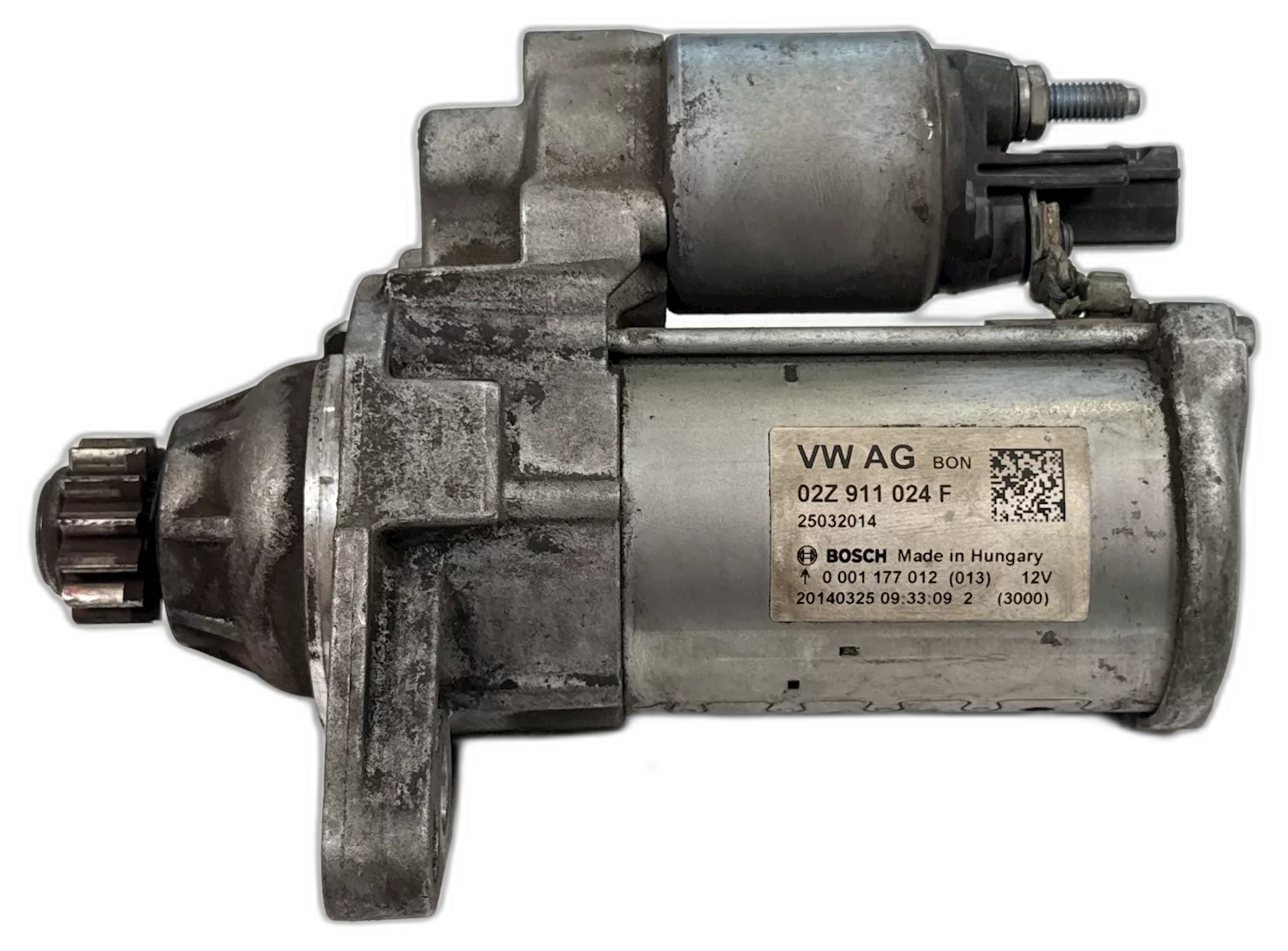 Startér, 02Z 911 024 F