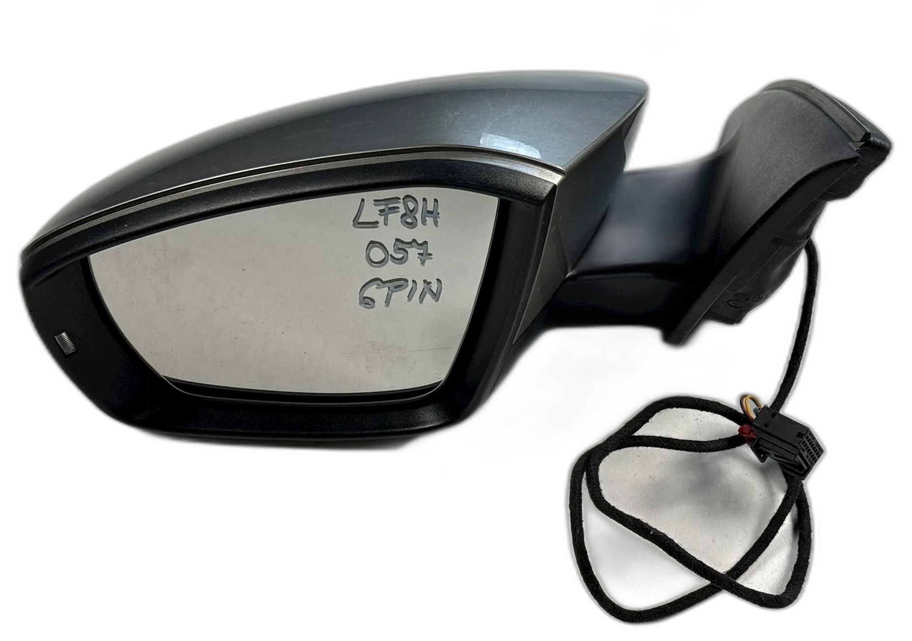 Zpětné zrcátko levé, 6-PIN, Škoda Octavia III, LF8H - 4K4K - 9202