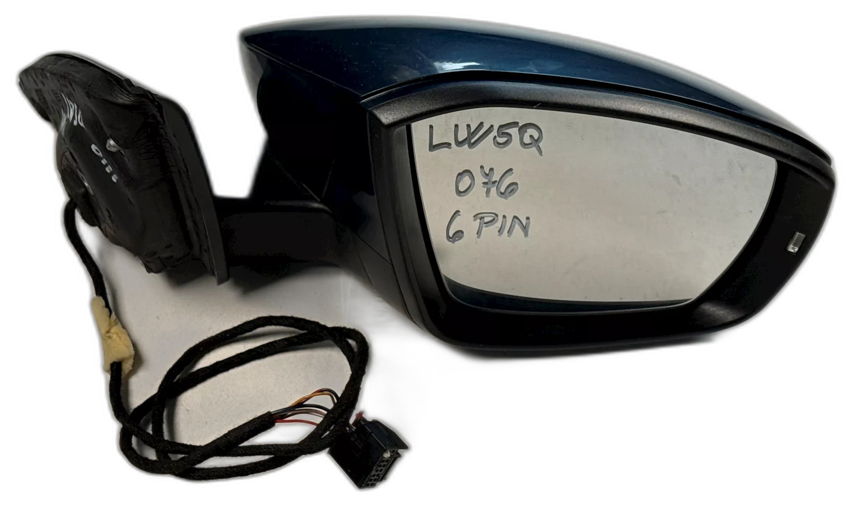 Zpětné zrcátko pravé, 6-PIN, Škoda Octavia III, LW5Q - 0F0F - 9474