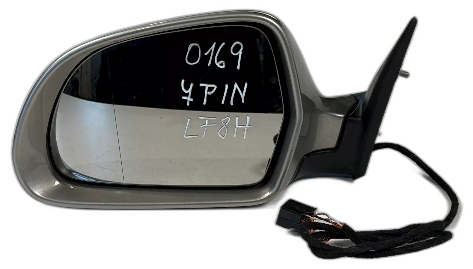 Zpětné zrcátko levé, 7-PIN, Škoda Octavia II facelift, LF8H - 4K4K - 9202