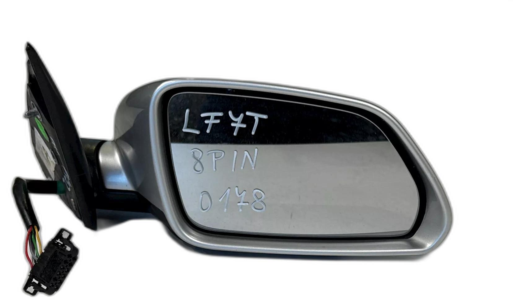 Zpětné zrcátko pravé, 8-PIN, Škoda Octavia II, LF7T - 1B1B - 9102