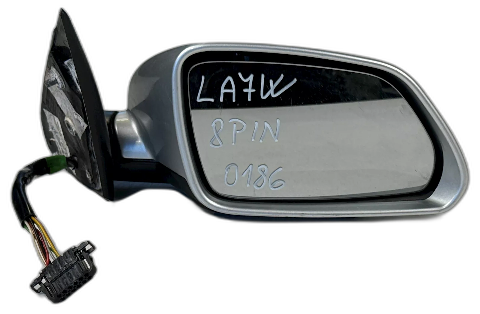 Zpětné zrcátko pravé, 8-PIN, Škoda Octavia II, LA7W - 8E8E - 9156