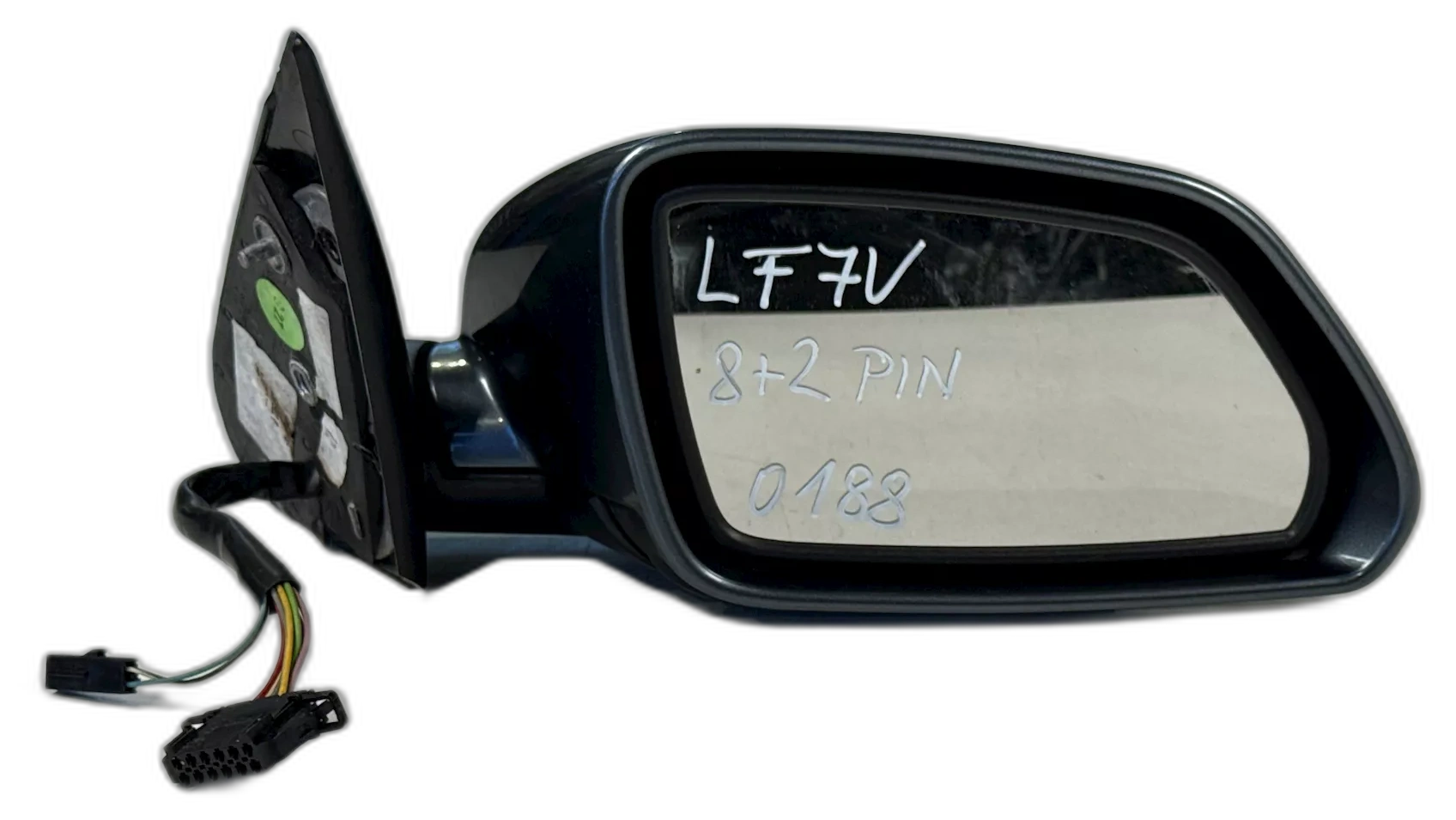 Zpětné zrcátko pravé, 8+2 PIN, Škoda Octavia II, LF7V - U9U9 - 9901
