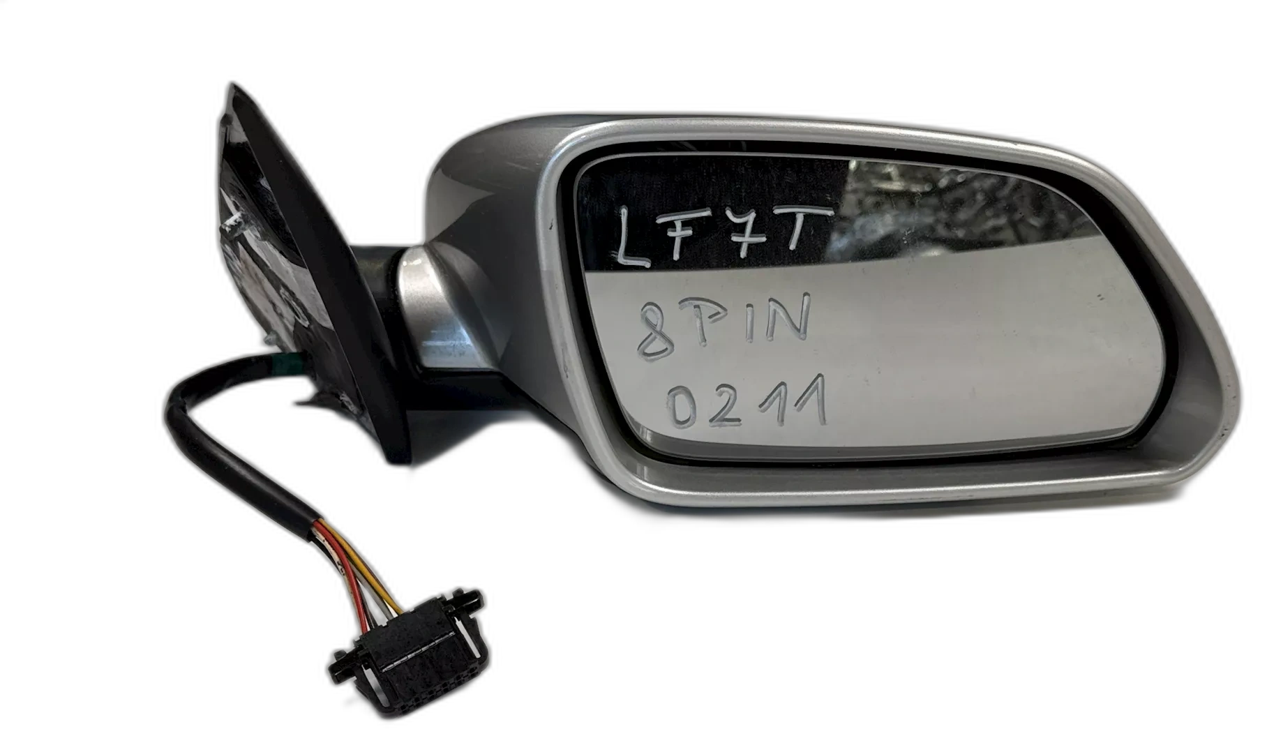 Zpětné zrcátko pravé, 8-PIN, Škoda Octavia II, LF7T - 1B1B - 9102