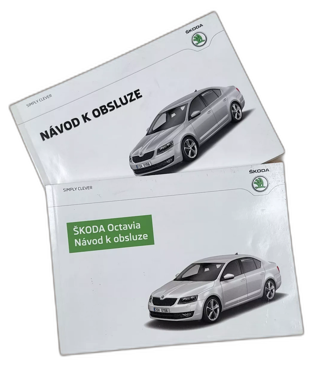 Návod k obsluze, Škoda Octavia III před faceliftem