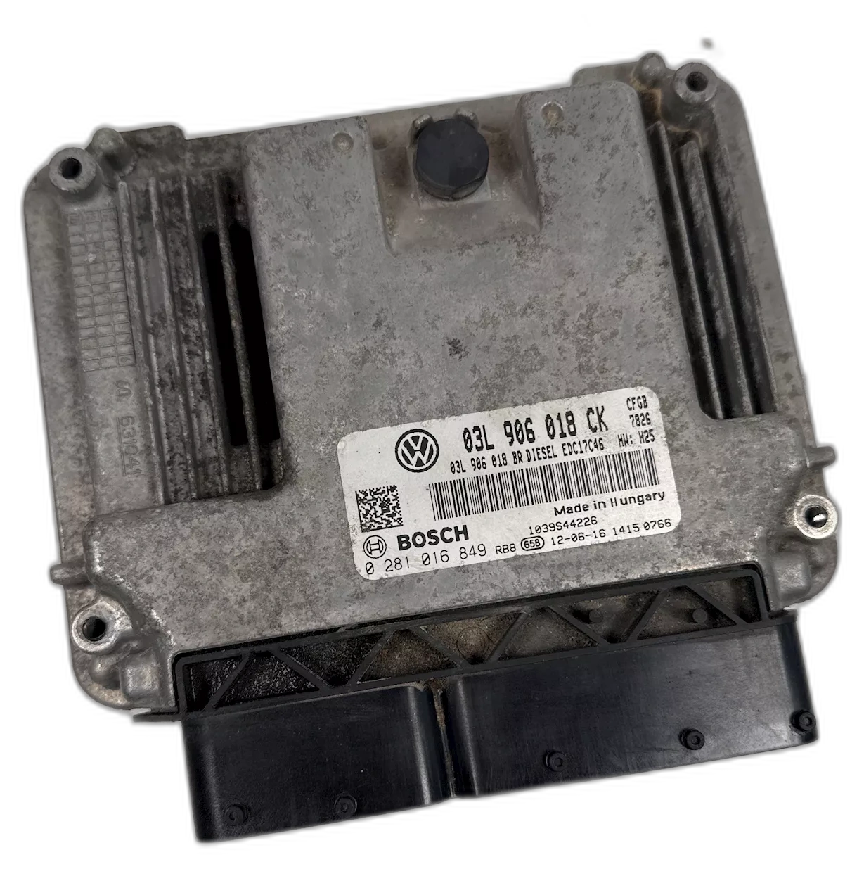 Řídící jednotka motoru, 03L 906 018 CK, 2.0 TDI CFGB