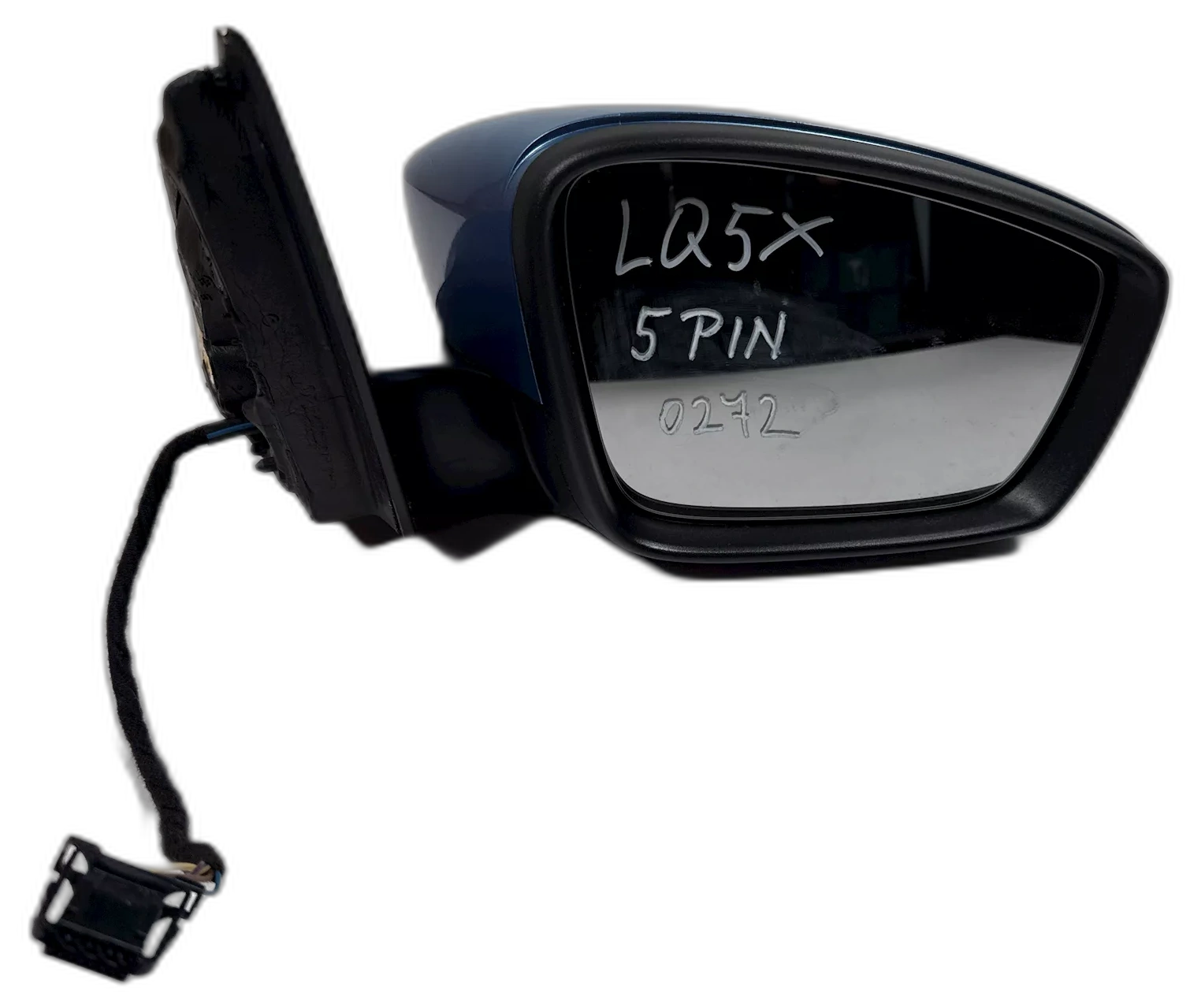 Zpětné zrcátko pravé, 5-PIN, Škoda Rapid, LQ5X - G0G0 - 9475