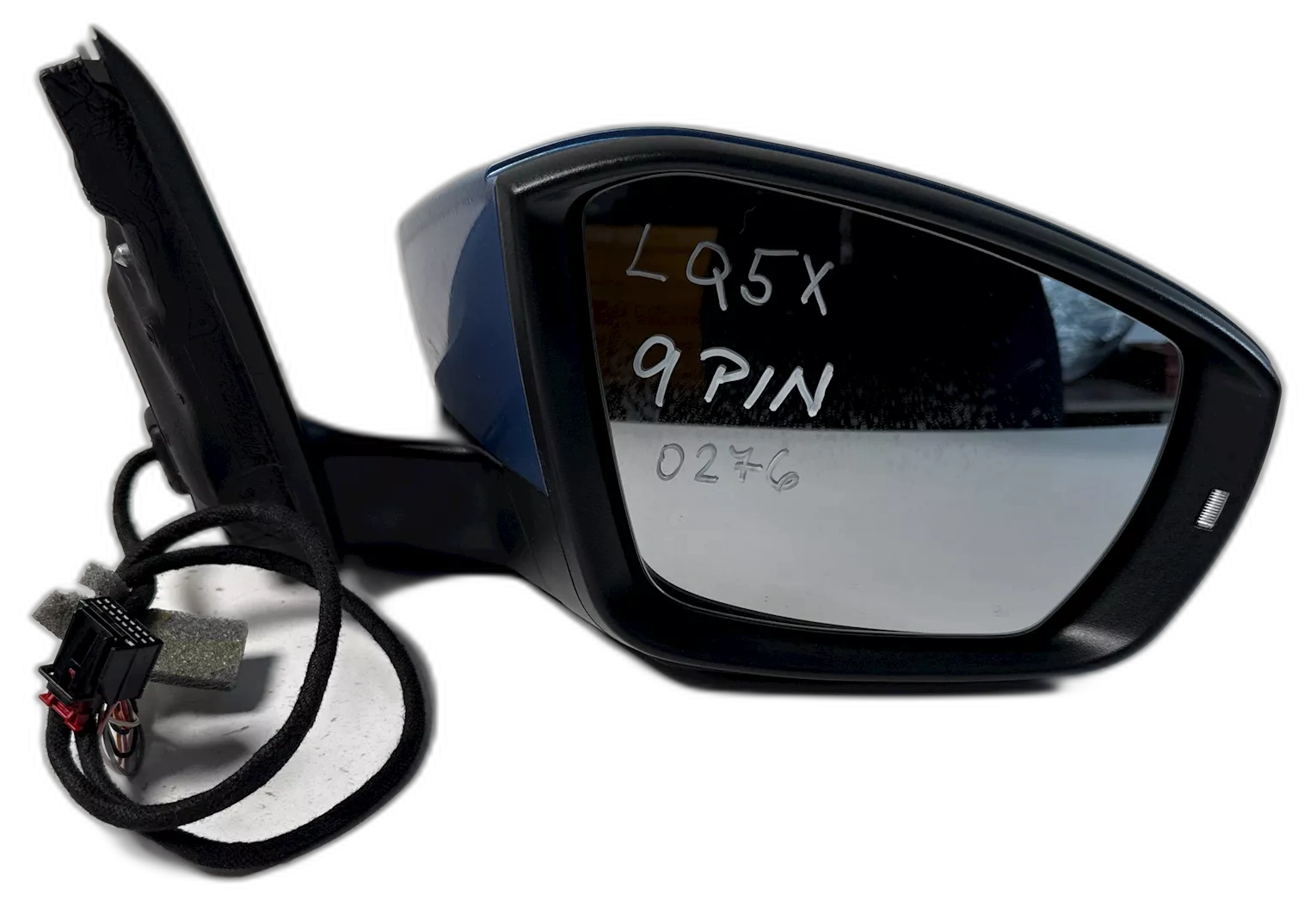 Zpětné zrcátko pravé, 9-PIN, Škoda Octavia III, LQ5X - G0G0