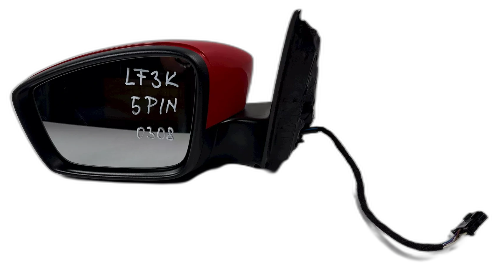 Zpětné zrcátko levé, 5-PIN, Škoda Rapid, LF3K - 8T8T - 8151