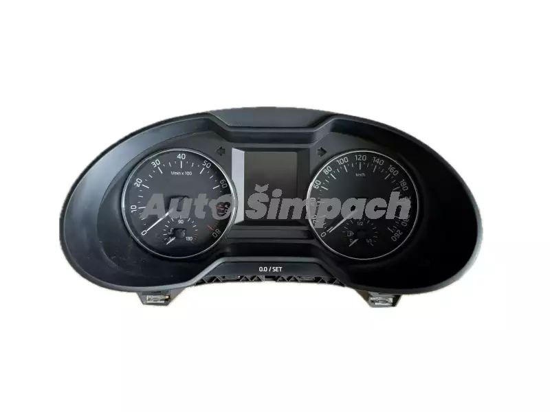 Budíky/panel přístrojů 5E0 920 871 B Škoda Octavia III-3, BENZÍN