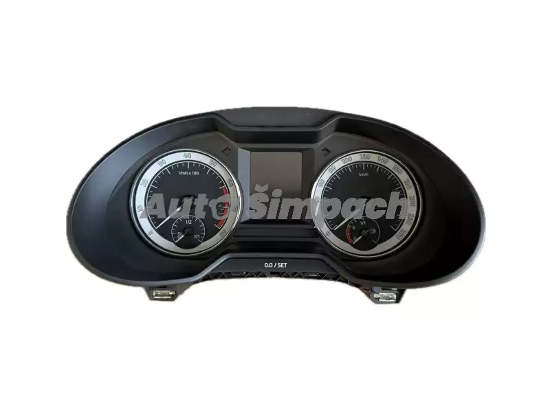 Budíky/panel přístrojů 5E0 920 752 F Škoda Octavia III-3, BENZÍN