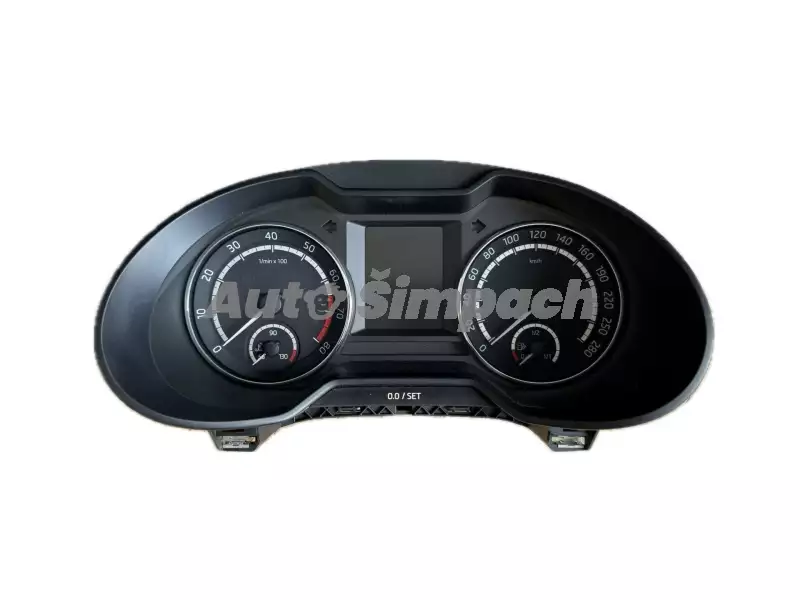 Budíky/panel přístrojů 5E0 920 756 C Škoda Octavia III-3, BENZÍN