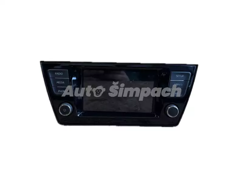 Rádio Swing, 6V0 035 869 H, Škoda Fabia III-3