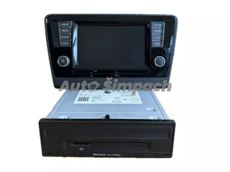 Rádio Bolero, 5JA 919 604 B, 5Q0 035 840 B, Škoda Rapid
