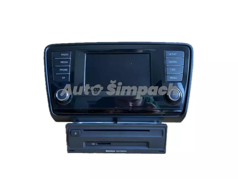 Rádio Bolero, 5E0 919 605, 5E0 035 819 A, Škoda Octavia III-3