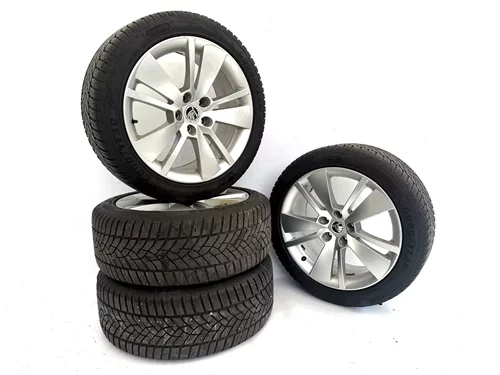 Alu kola Škoda Zenith + Zimní pneumatiky Goodyear 235/45 R18, ZA68