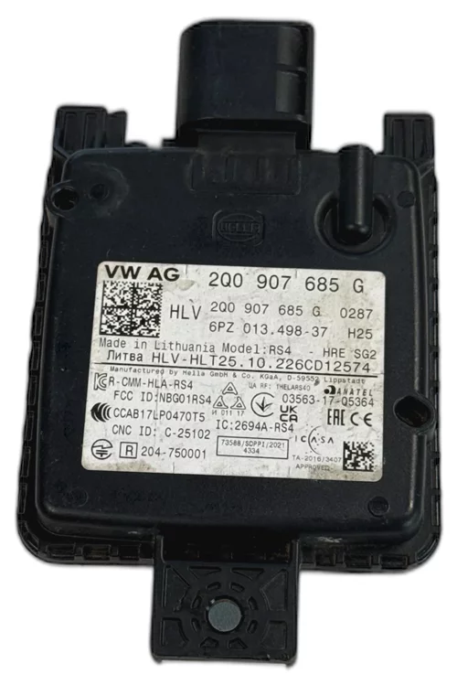 Řídící jednotka pro rozpoznání mrtvého bodu, 2Q0 907 685 G