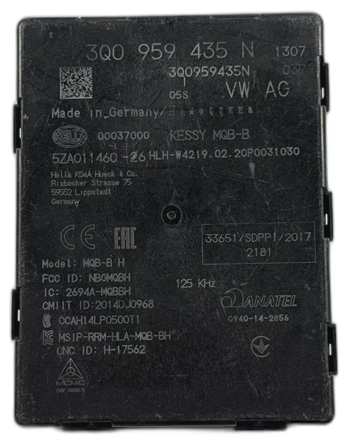 Řídící jednotka KESSY, 3Q0 959 435 N