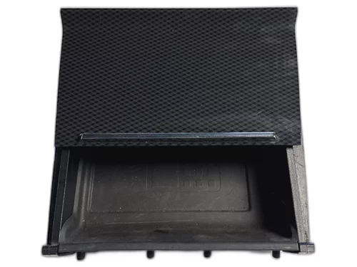 Odkládací schránka, 5E1 863 071 D, SI7 černá carbon + zesilovač 5E0 035 502