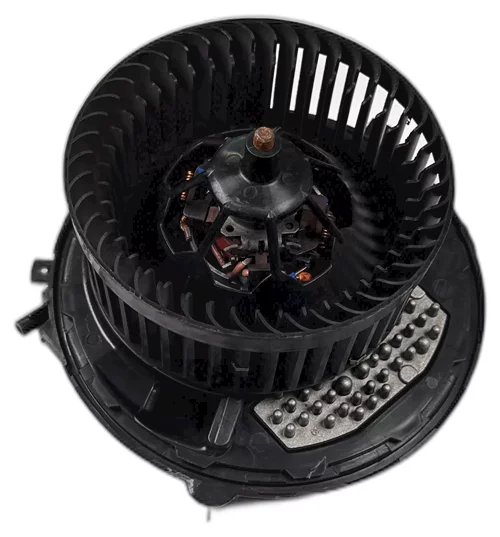 Ventilátor topení + regulátor, 5Q1 819 021 H, 5Q0 907 521 C