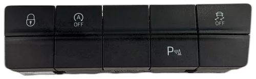 Panel tlačítek, 5E1 927 238, 5E1 927 132 G, Škoda Octavia III