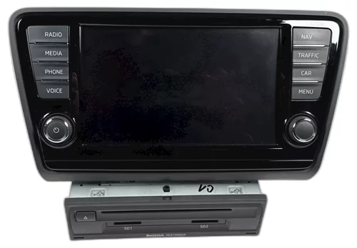 Rádio Columbus, 5E0 035 043 A, 5E0 035 606, Škoda Octavia III