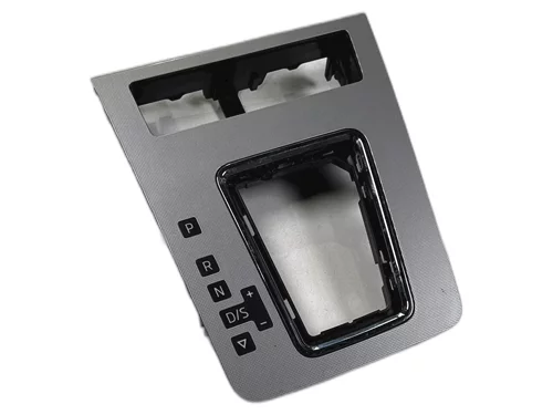 Rámeček řadící páky DSG, 5E1 713 203 L, QI5 silver grey